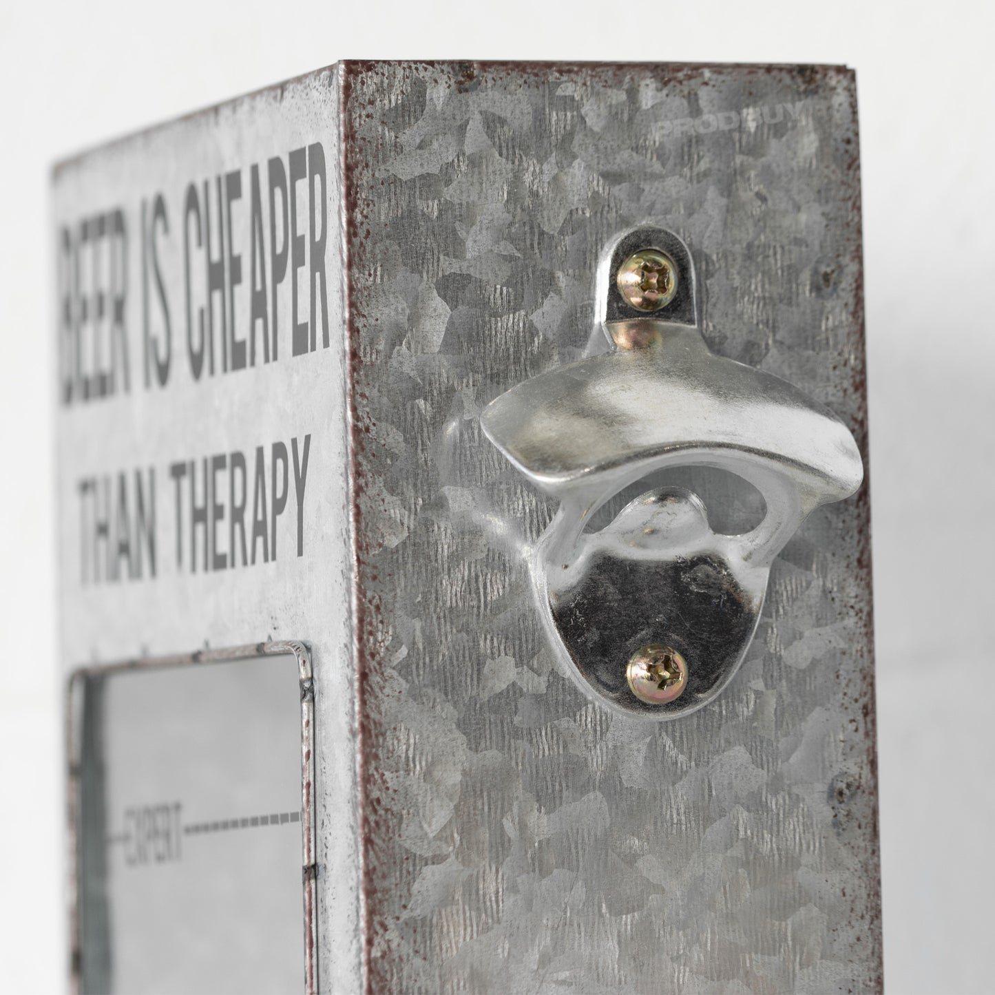 Metal Bottle Cap Catcher & Opener