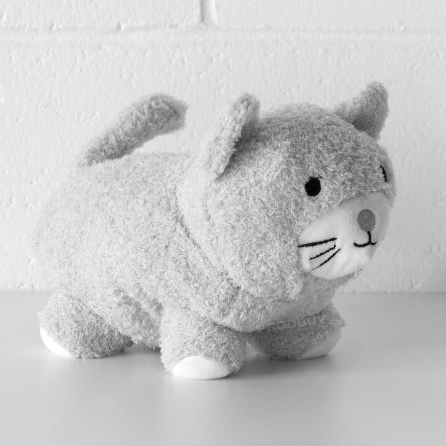 Soft Furry Cat Fabric Door Stop 1.5kg