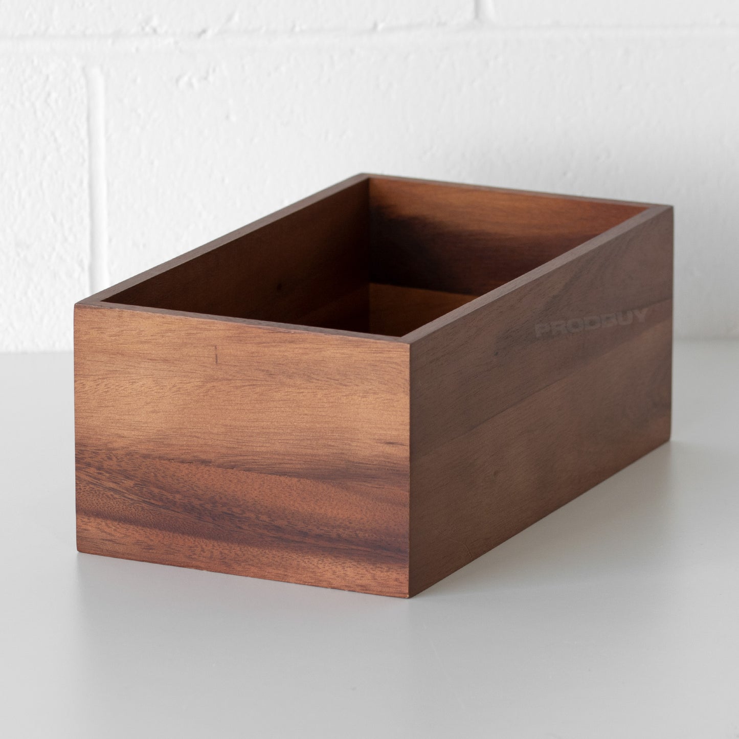 Acacia Wood 32cm Utensil Holder Cutlery Caddy