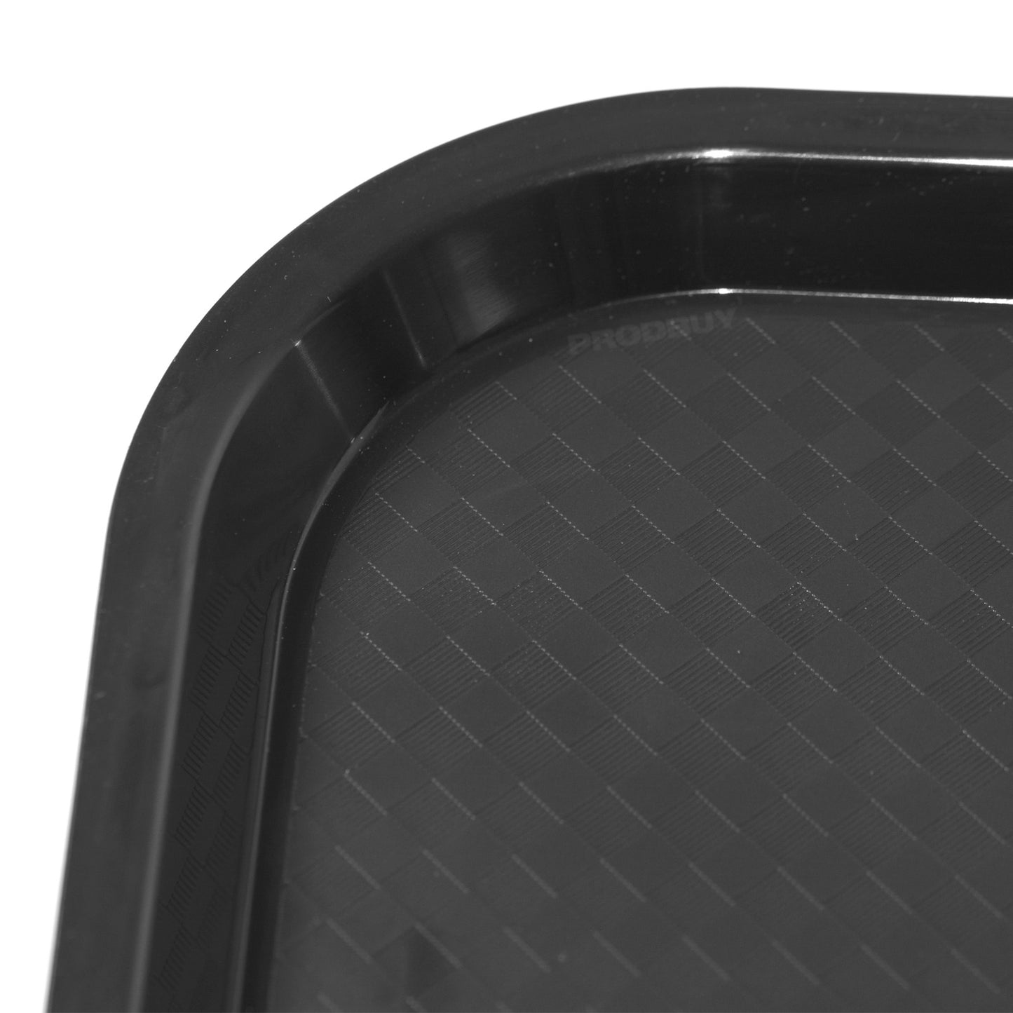 Set of 3 Assorted Black Canteen Serving Trays
