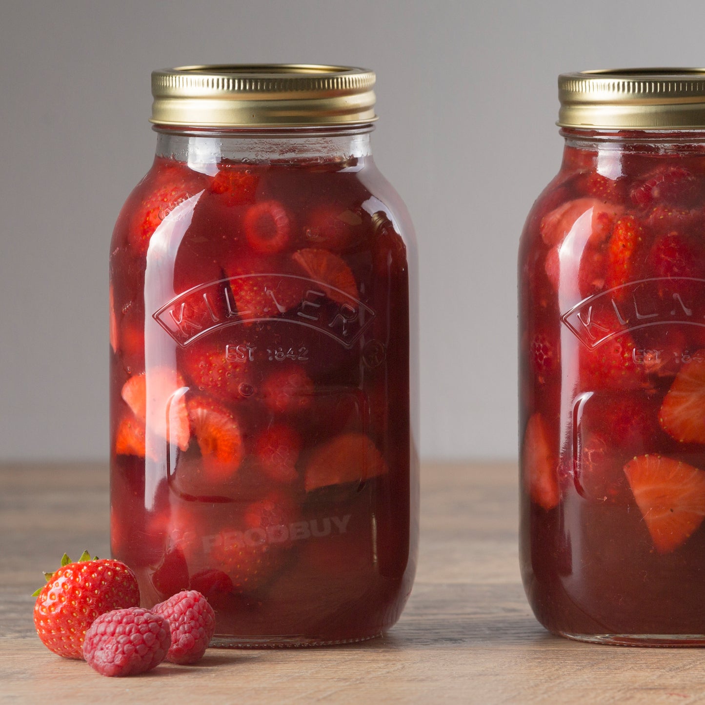 1 Litre Kilner Screw Top Glass Preserving Jars