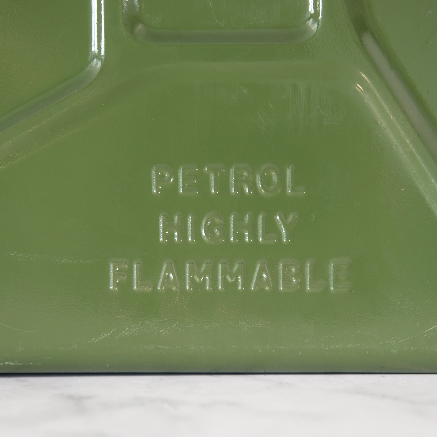 20 Litre Green Metal Jerry Can