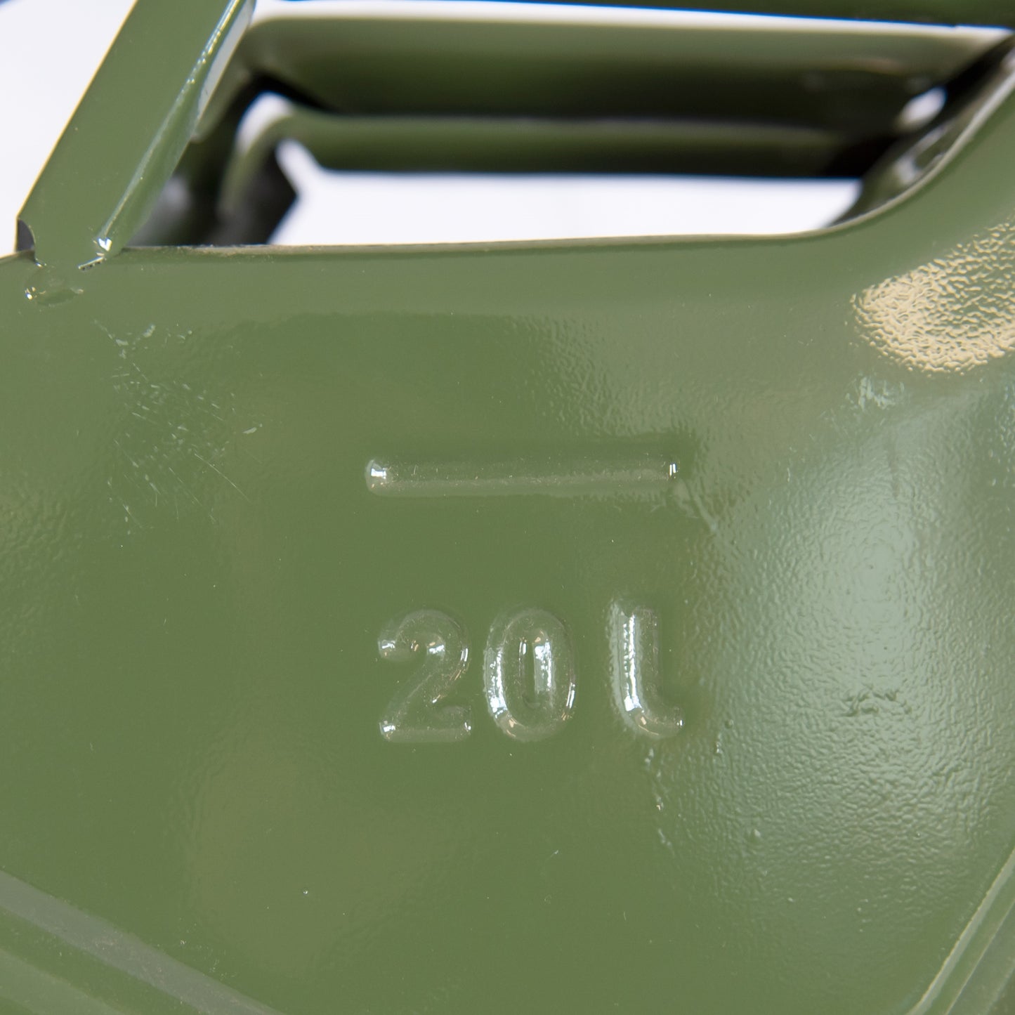 20 Litre Green Metal Jerry Can
