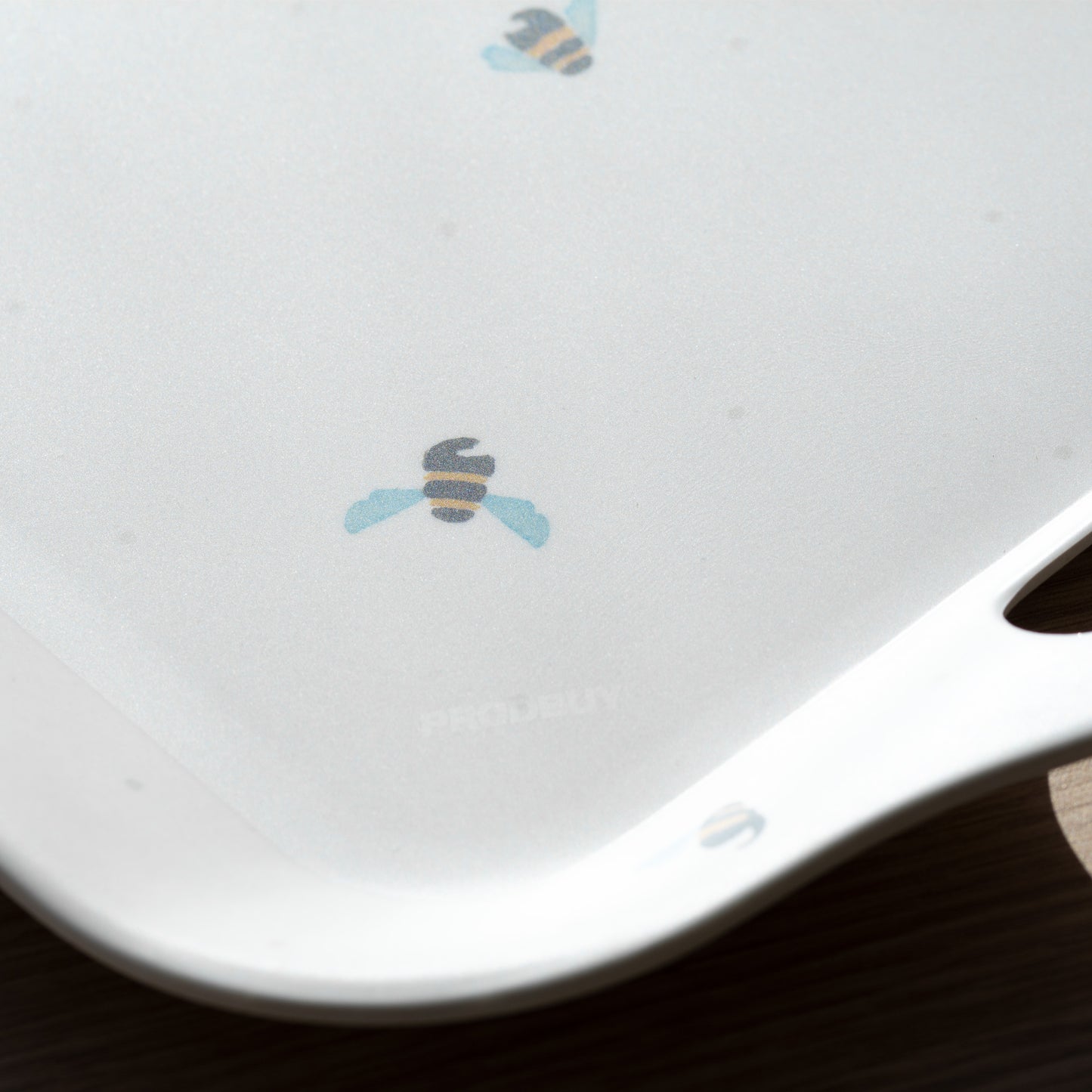 Bamboo 'Sweet Bee' 36cm Serving Tray with Handles