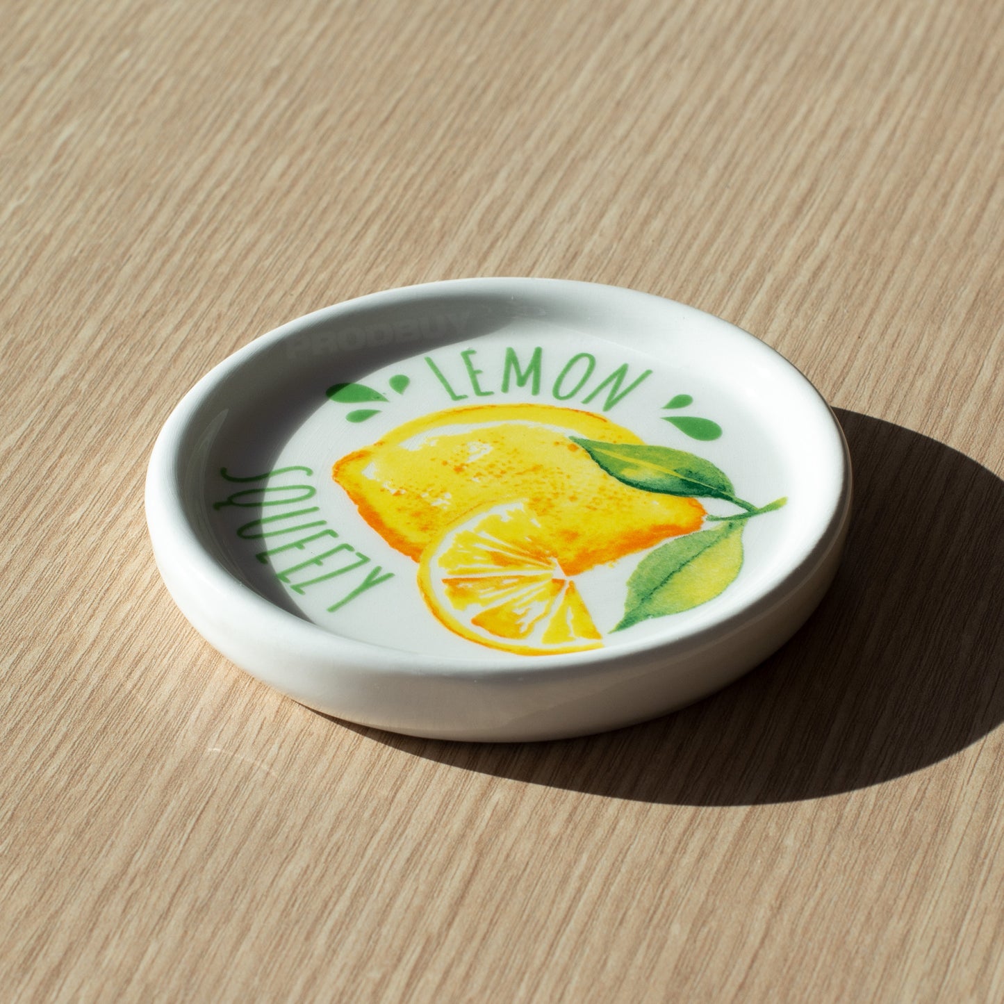 Amalfi Lemon Tea Bag Tidy Holder
