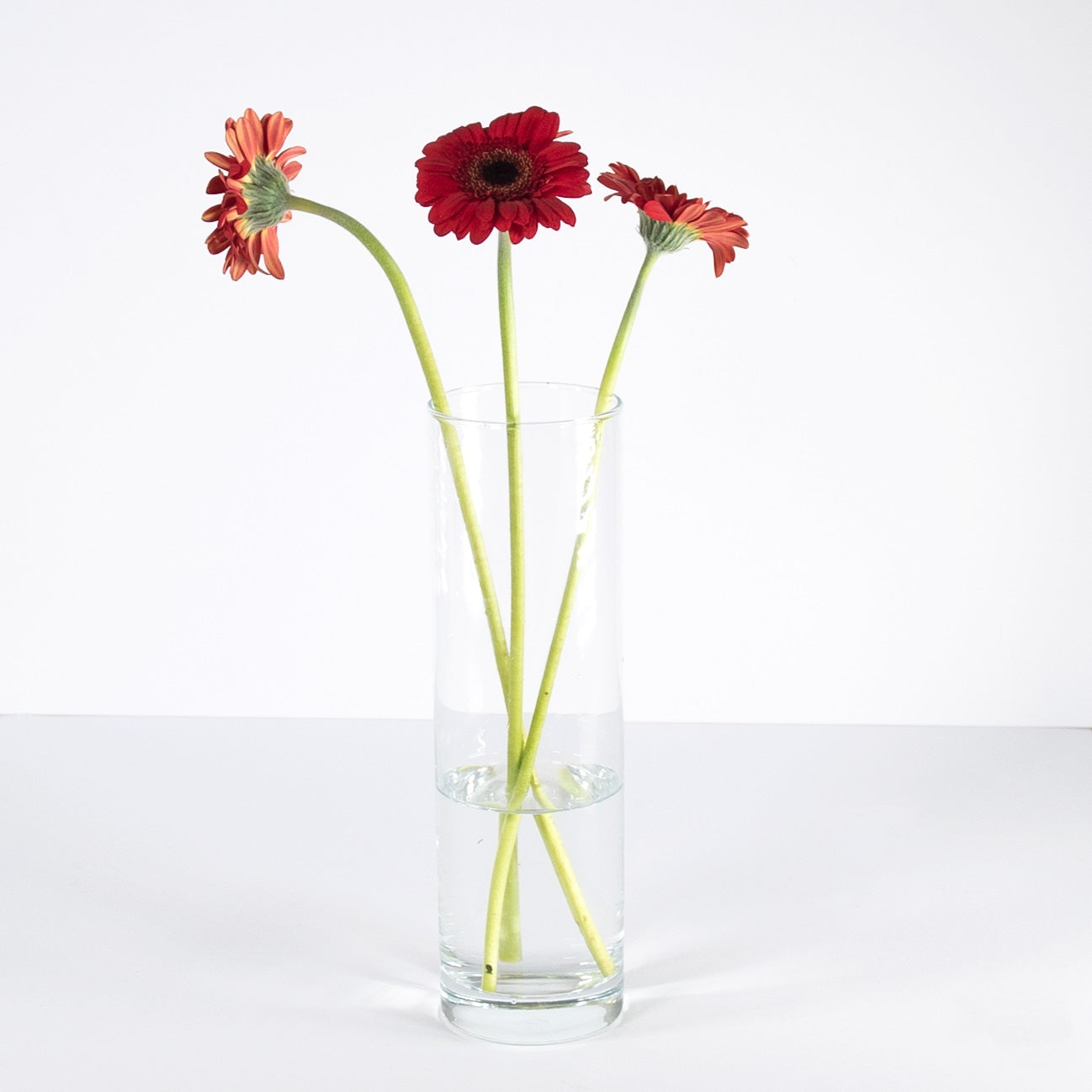 26.5cm Tall Glass Vase