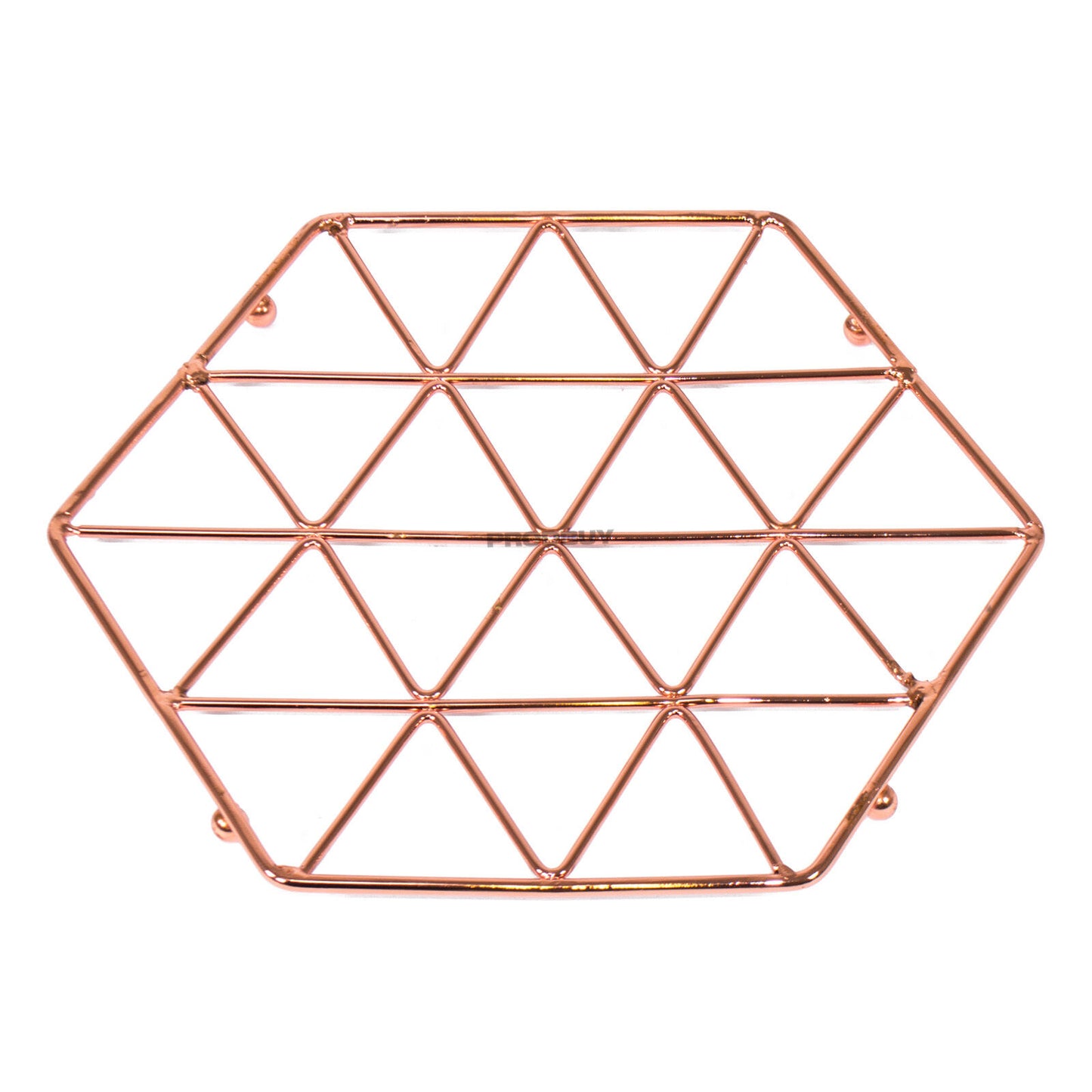 Copper Metal Wire Kitchen Worktop Trivet