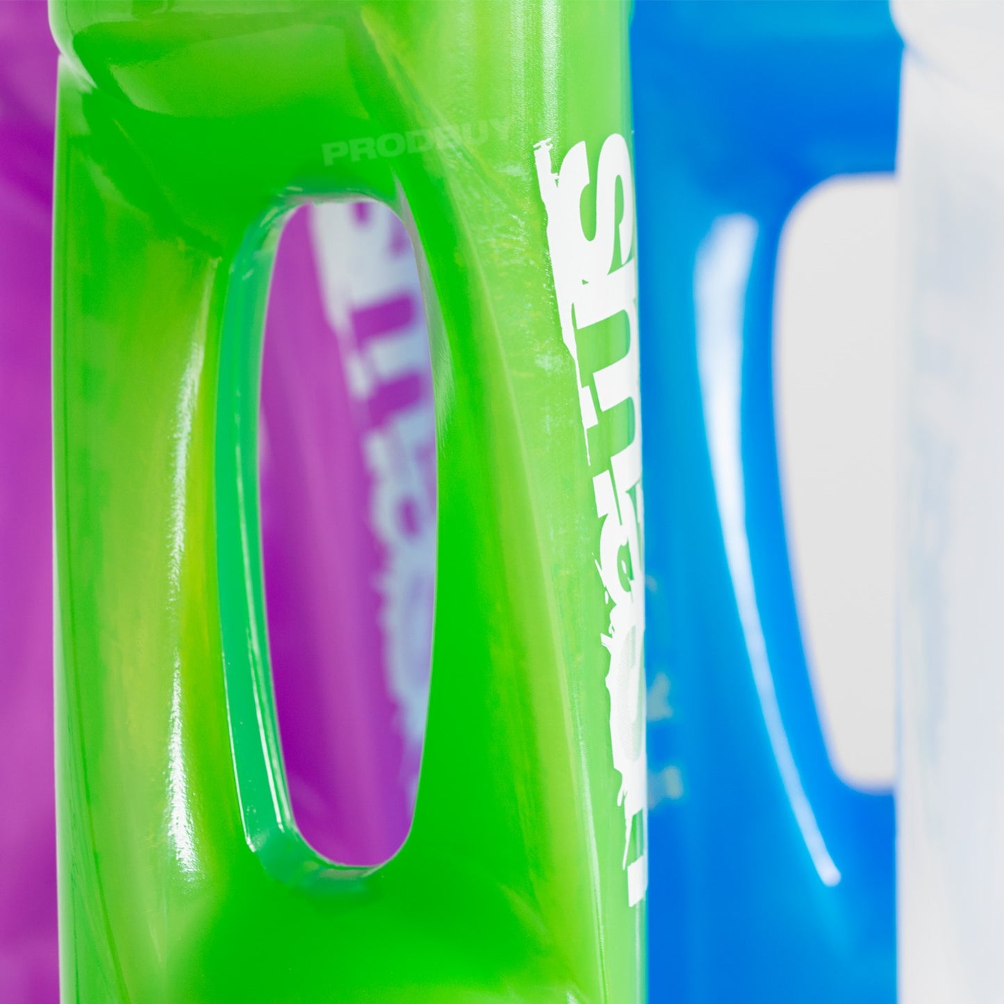 Set of 3 Smash Blue 500ml Twister Water Bottles