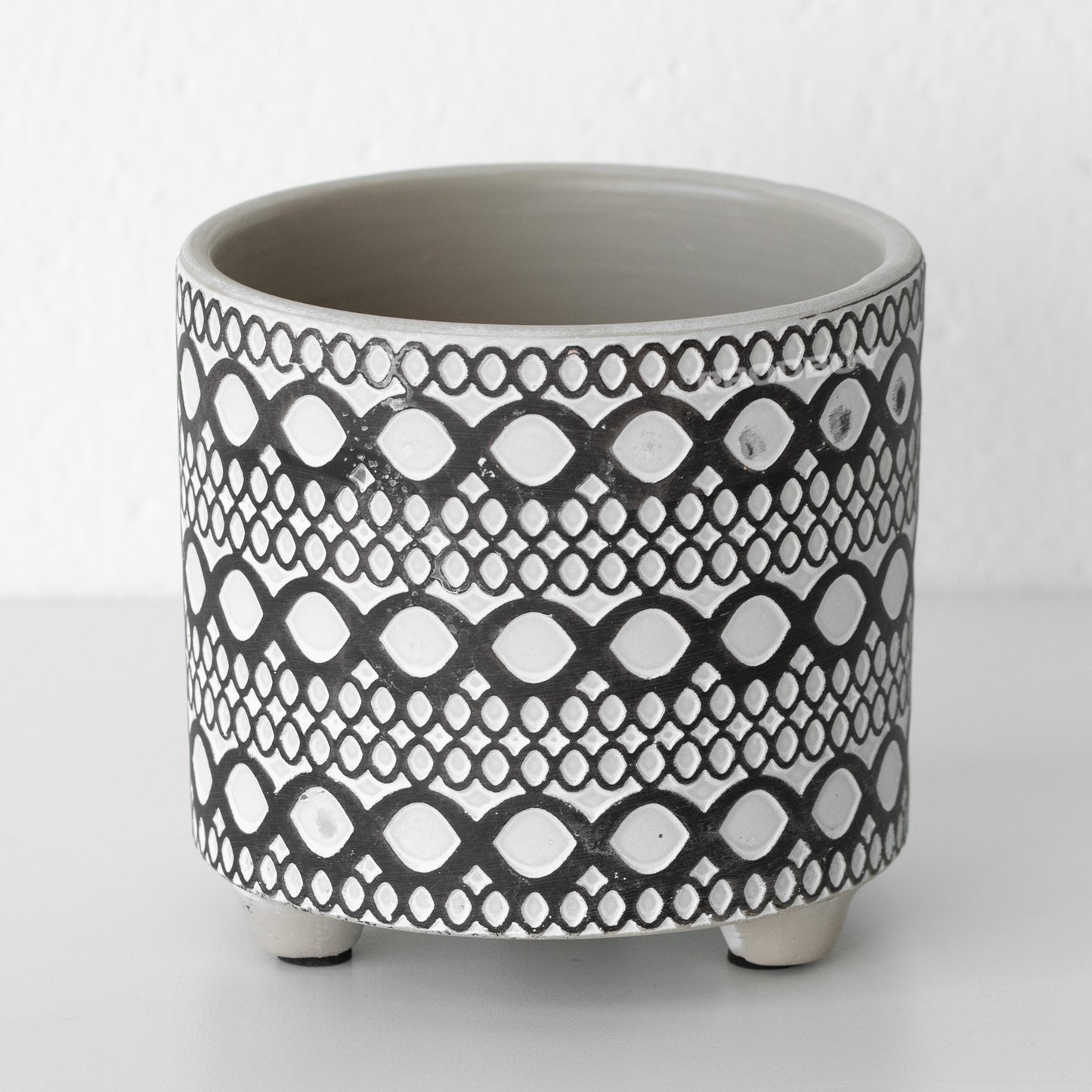 Tribal Aztec 12cm Stoneware Plant Pot Cover