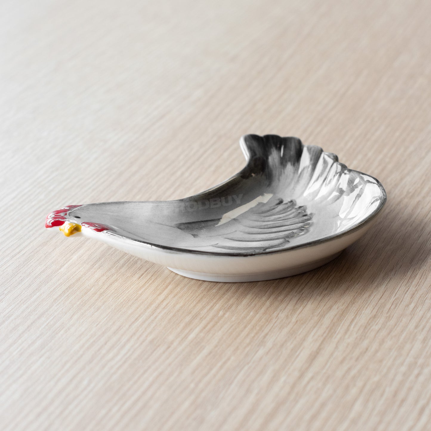 Ceramic Chicken Hen Shaped Tea Bag Tidy