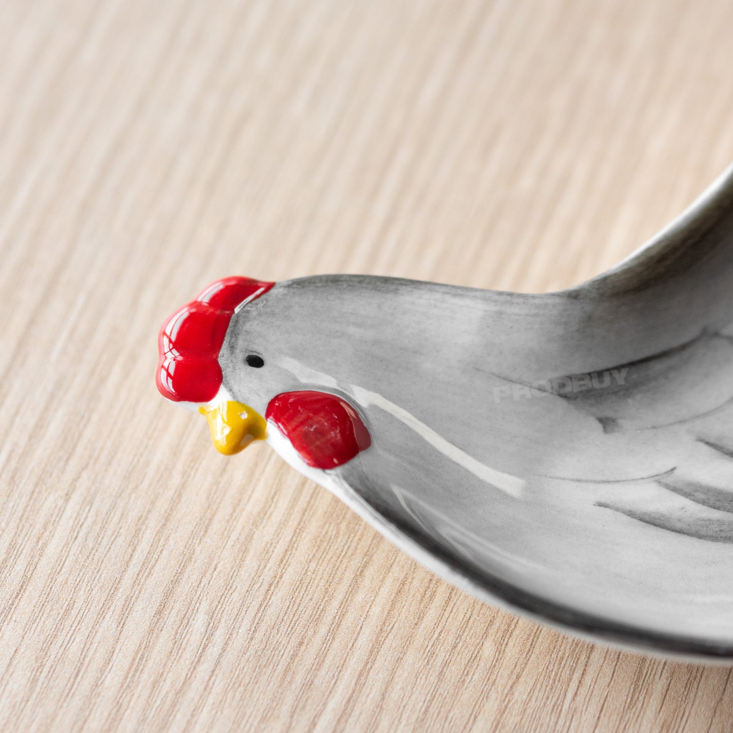 Ceramic Chicken Hen Shaped Tea Bag Tidy