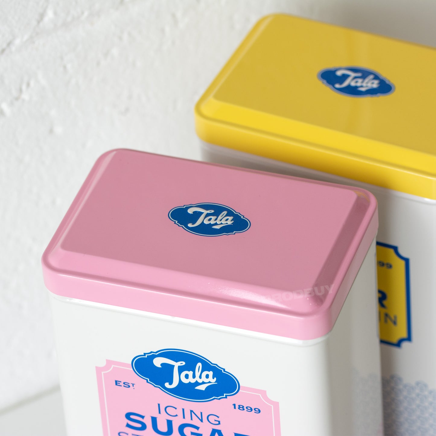 Set of 2 Tala Icing & Caster Sugar Storage Tins