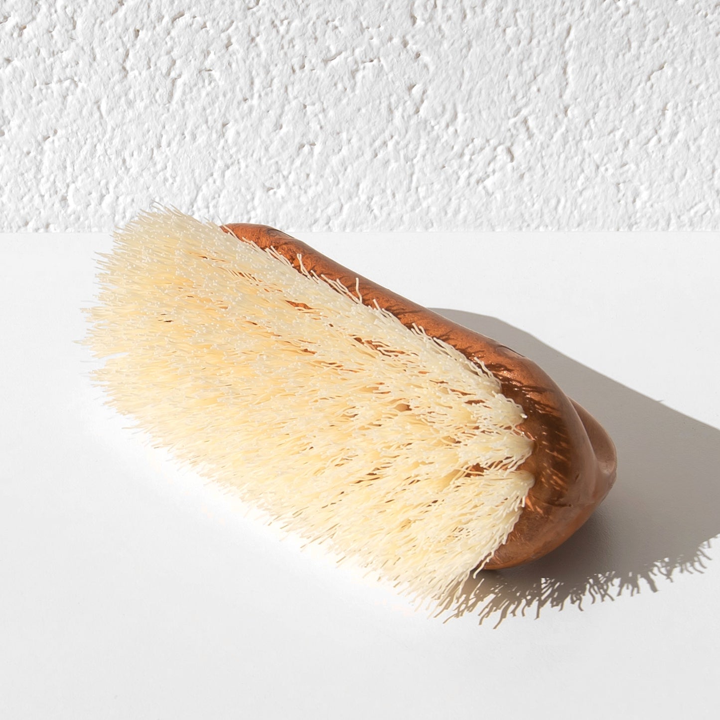 Set of 3 Wood Effect Scrubbing Brushes with Handles