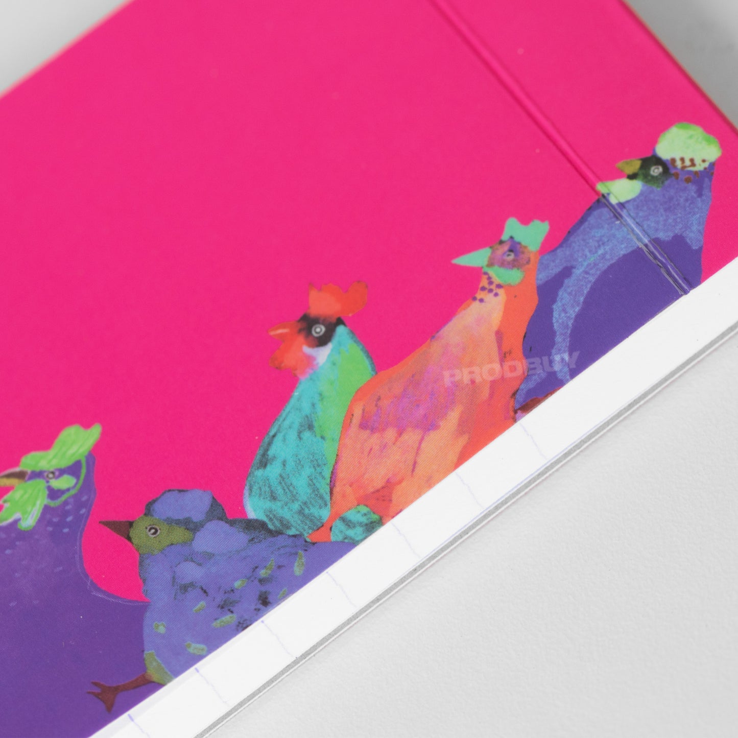 Chickens 21cm Shopping To Do List Long Notepad with 70 Lined Sheets