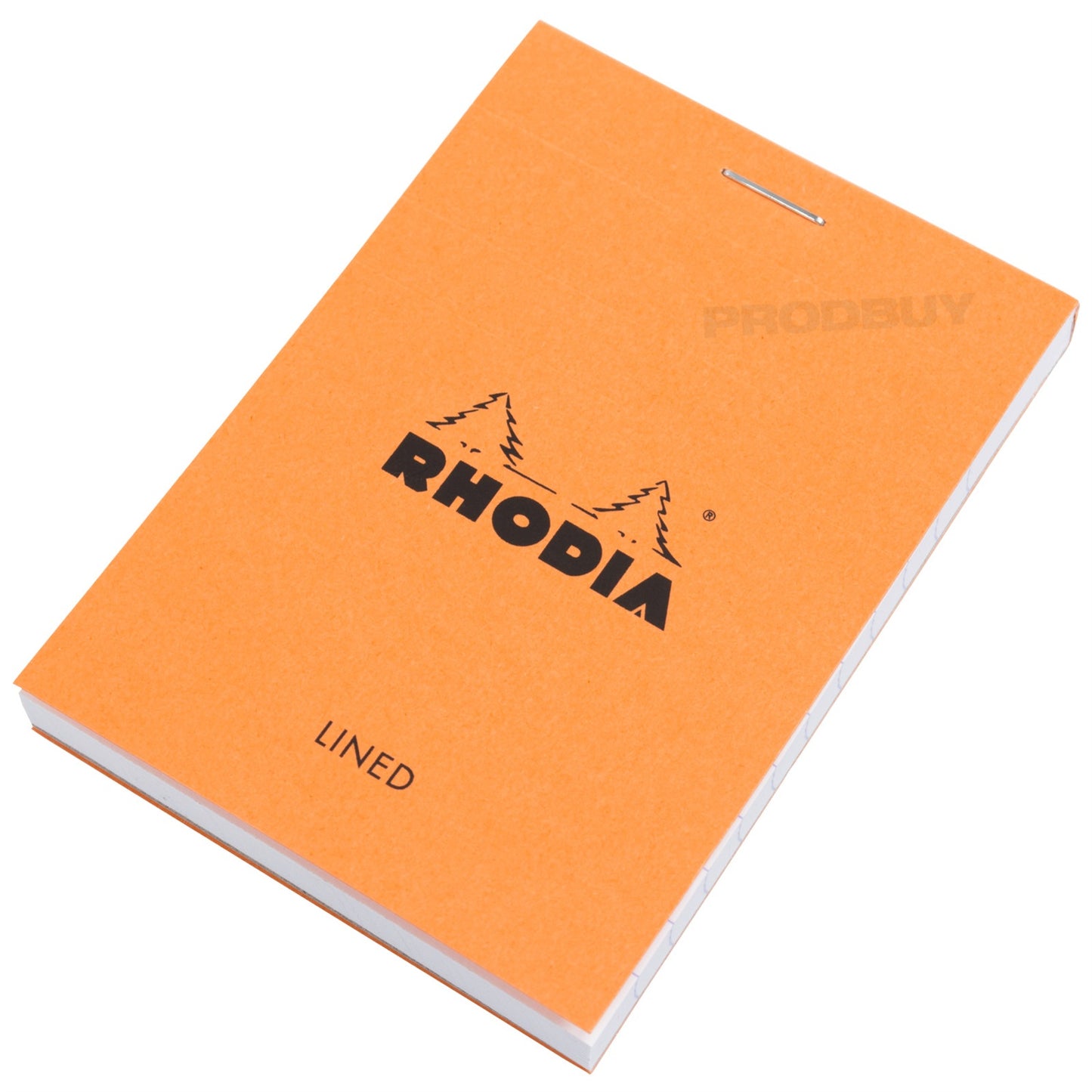 Set of 10 Rhodia A7 Lined 80 Sheet Small Notebooks with Orange Covers