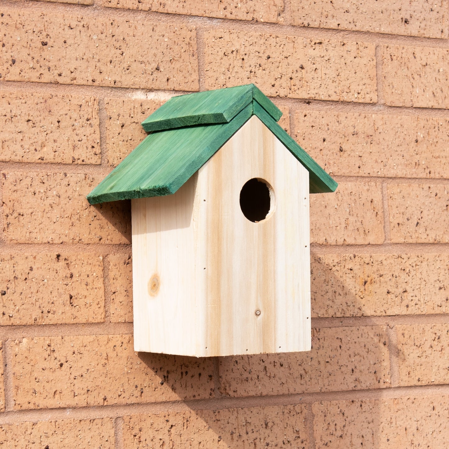 Green Roof Wooden Bird House
