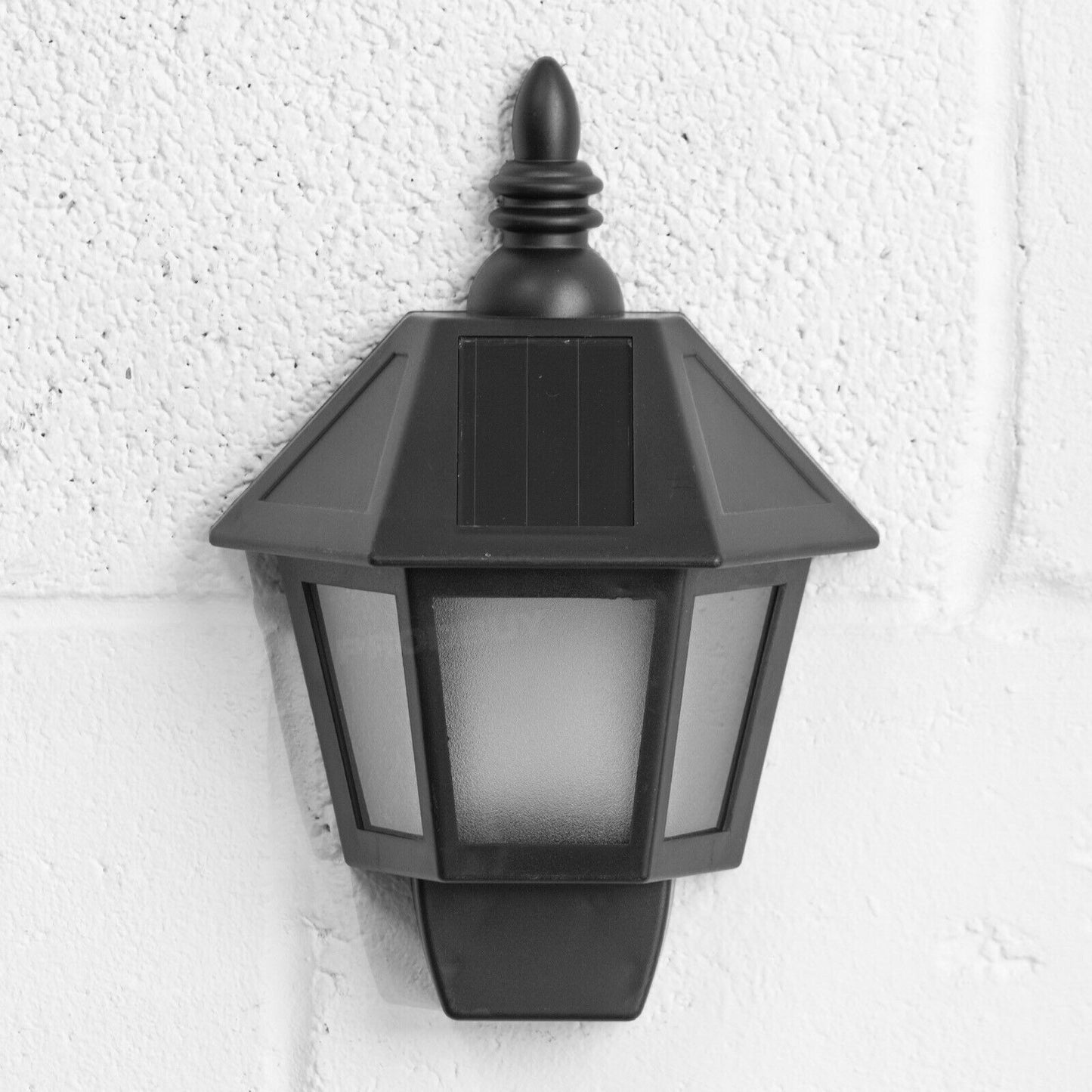Wall Mounted Solar Powered LED Outdoor Garden Lantern Light Lamp Pathway Walkway