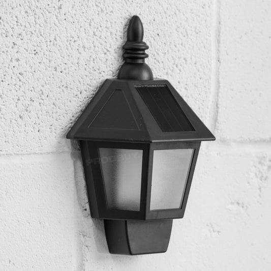 Wall Mounted Solar Powered LED Outdoor Garden Lantern Light Lamp Pathway Walkway