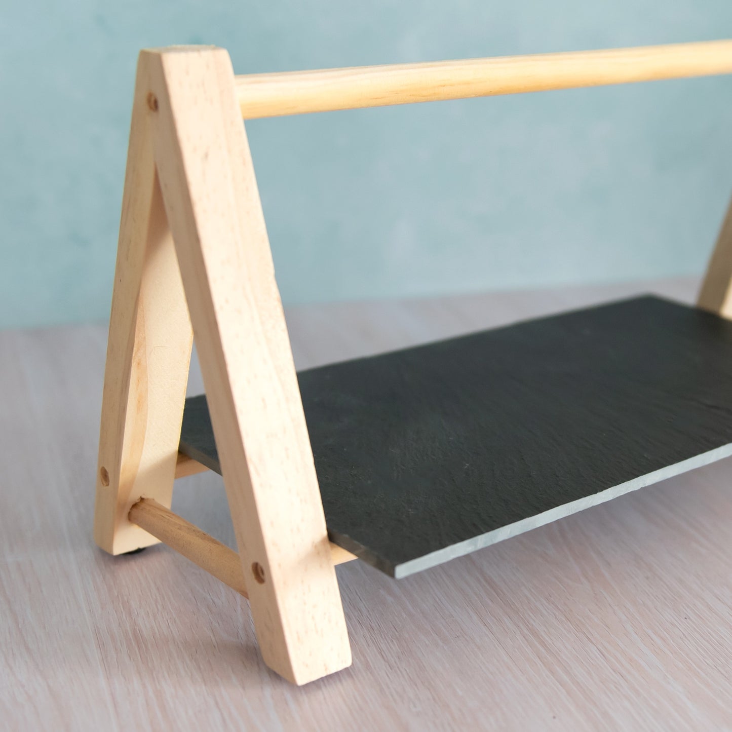 Slate Serving Plate / Platter on Wooden Frame