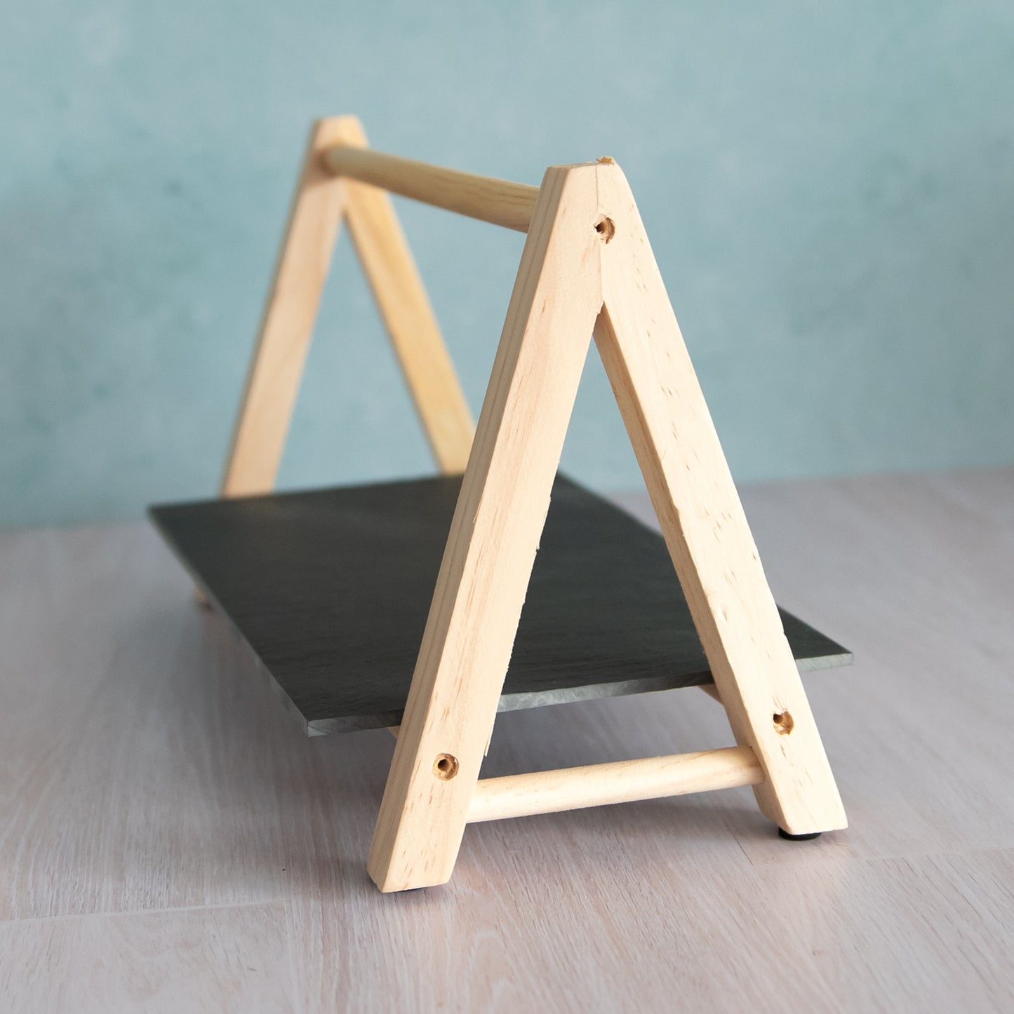 Slate Serving Plate / Platter on Wooden Frame