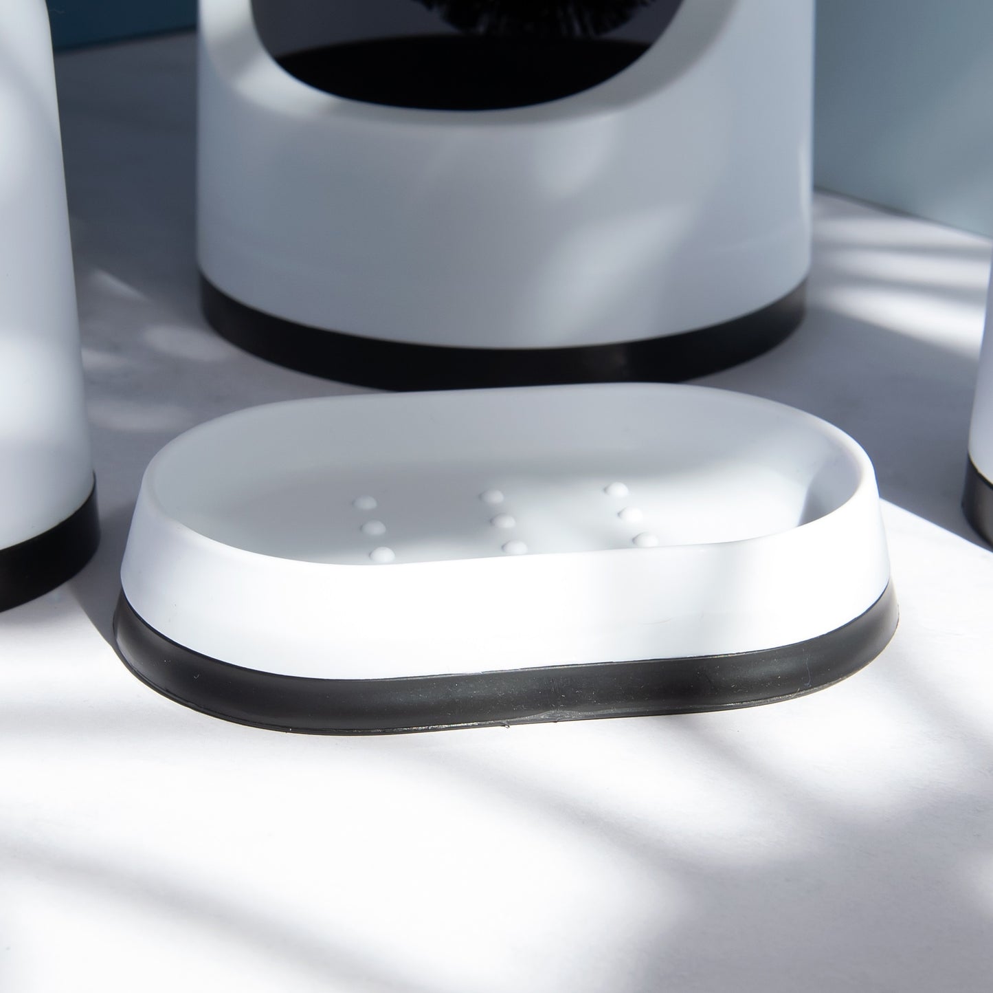 6 Piece Bathroom Accessories Set - Choice of two colours