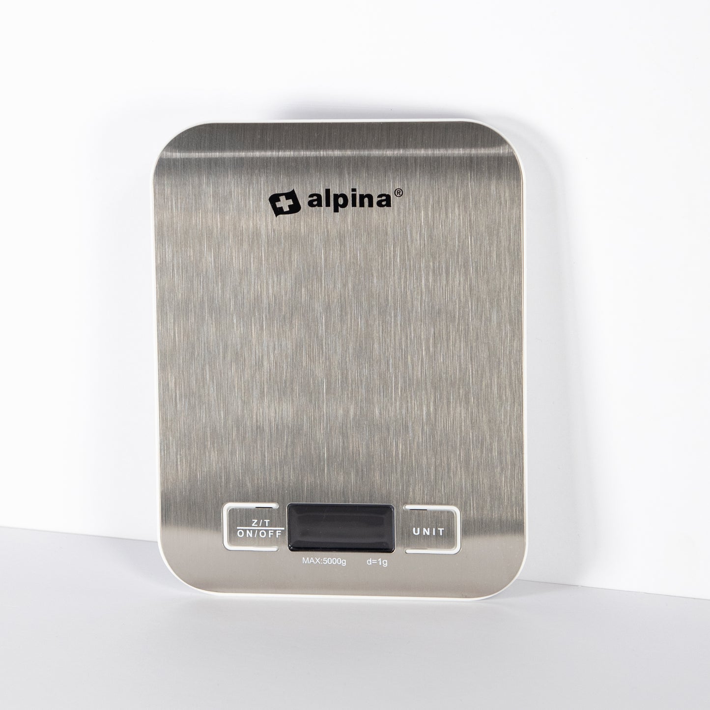5kg Small Brushed Stainless Steel Kitchen Scales
