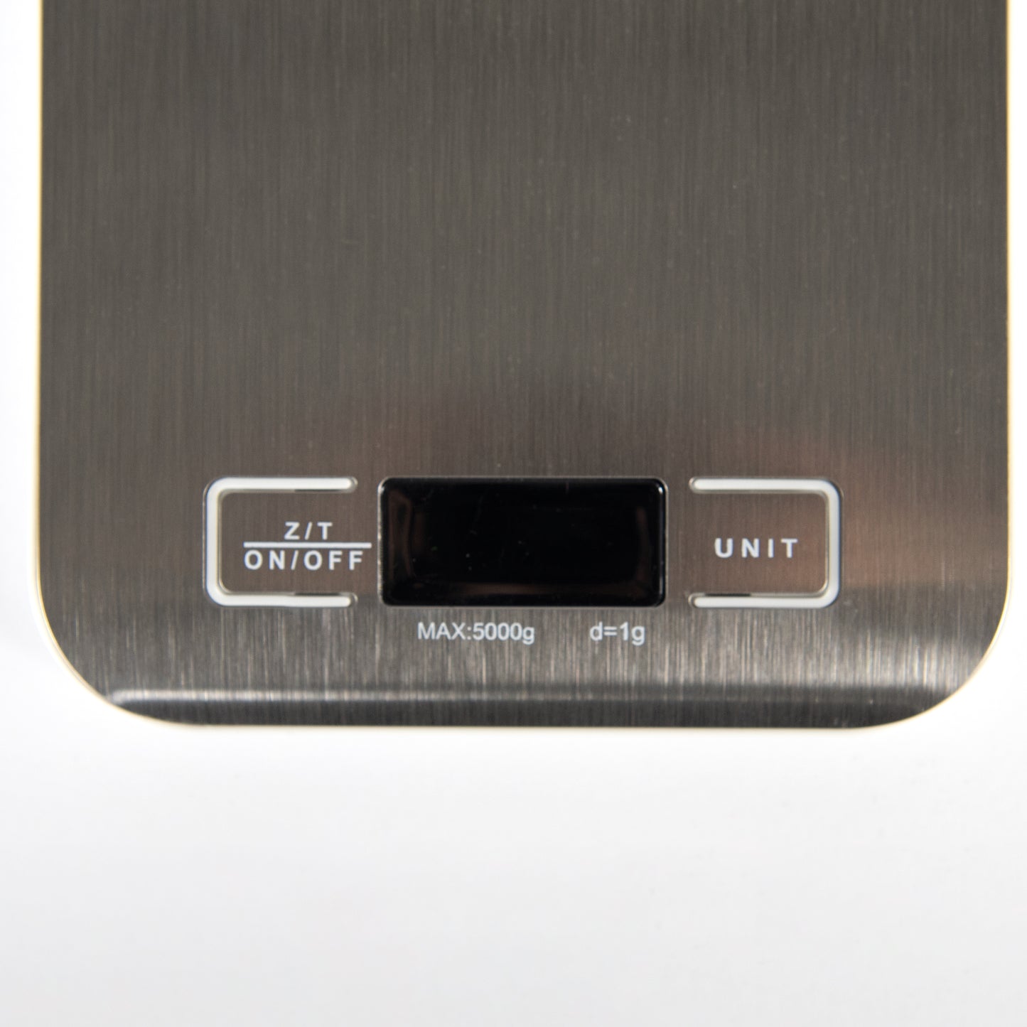 5kg Small Brushed Stainless Steel Kitchen Scales