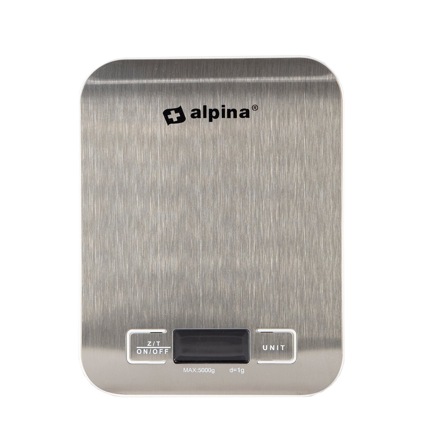 5kg Small Brushed Stainless Steel Kitchen Scales