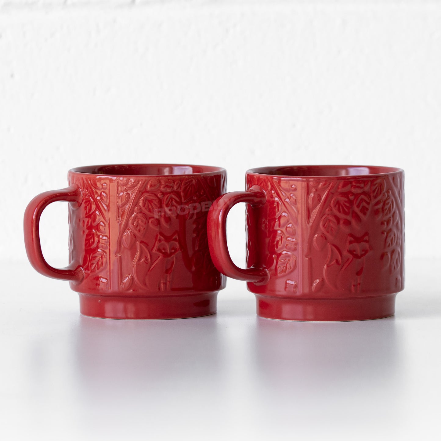 Set of 2 Mason Cash Animal Coffee Mugs