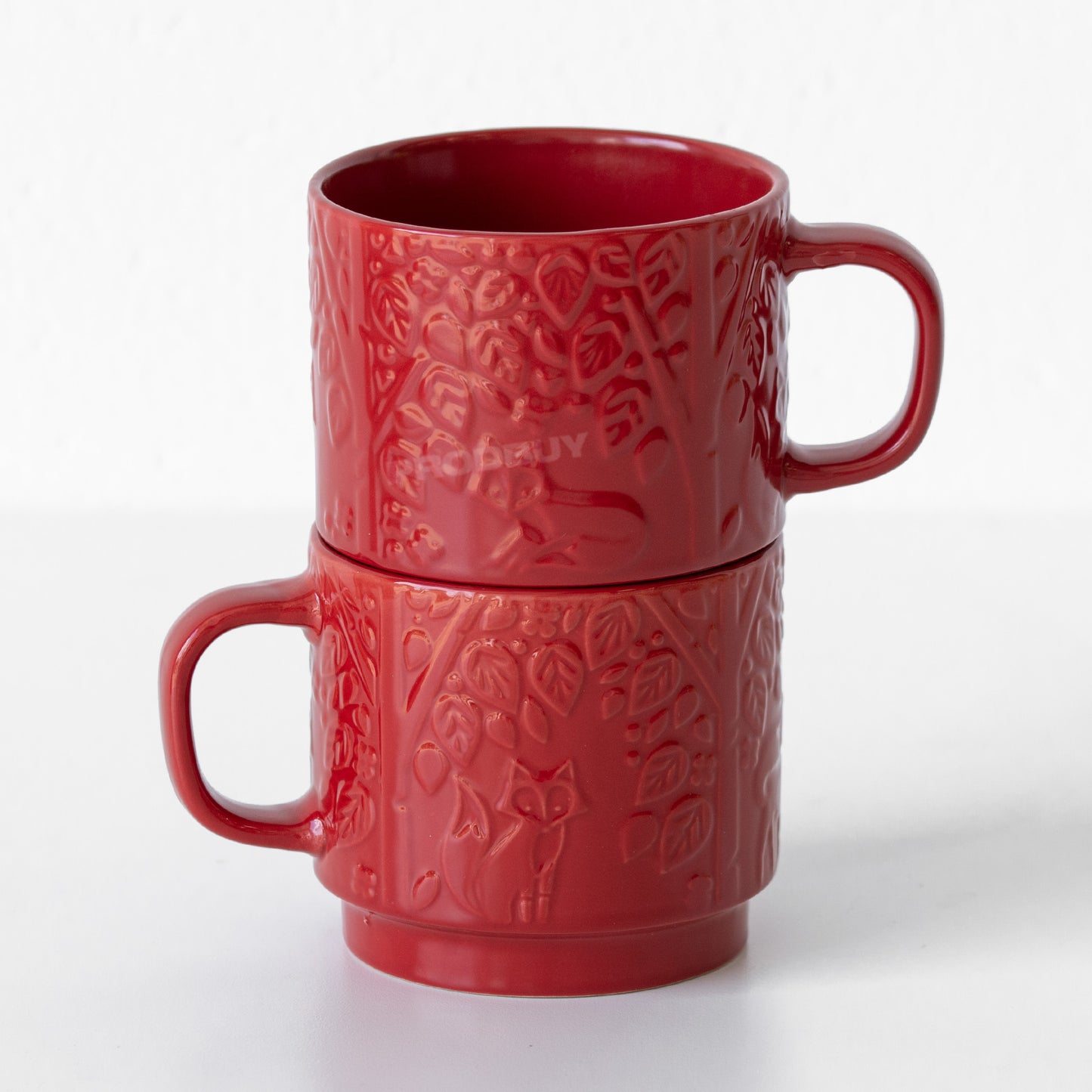 Set of 2 Mason Cash Animal Coffee Mugs