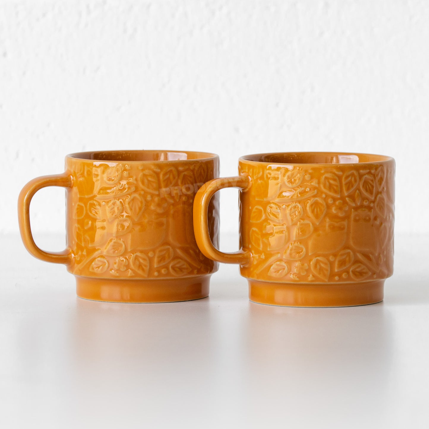 Set of 2 Mason Cash Animal Coffee Mugs