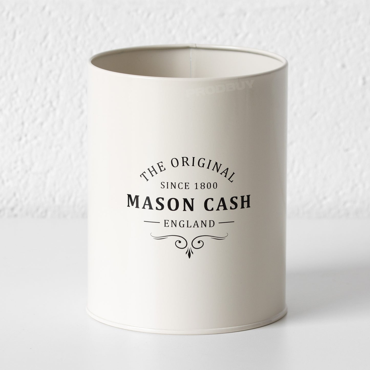 Mason Cash Utensil Pot Retro Cream Large Round Storage Canister