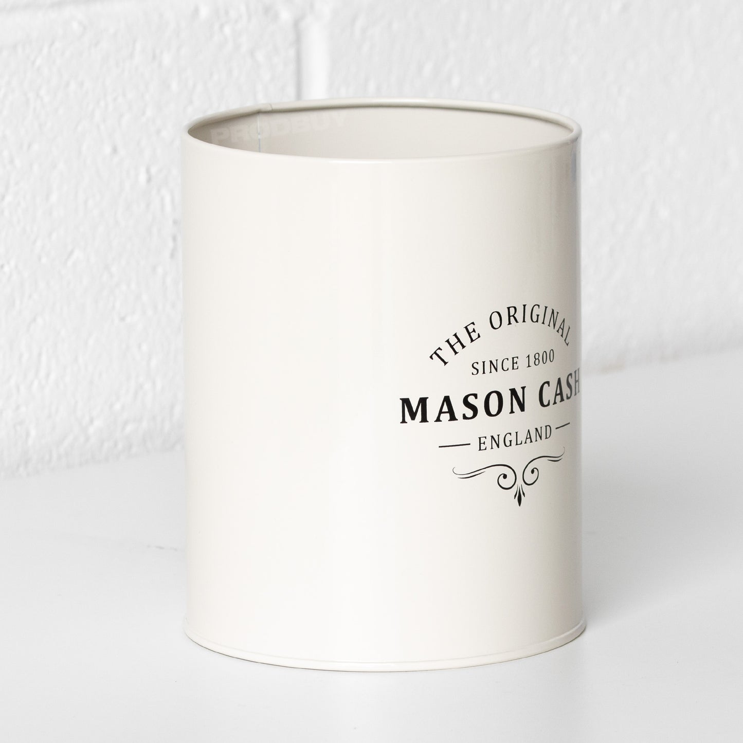 Mason Cash Utensil Pot Retro Cream Large Round Storage Canister
