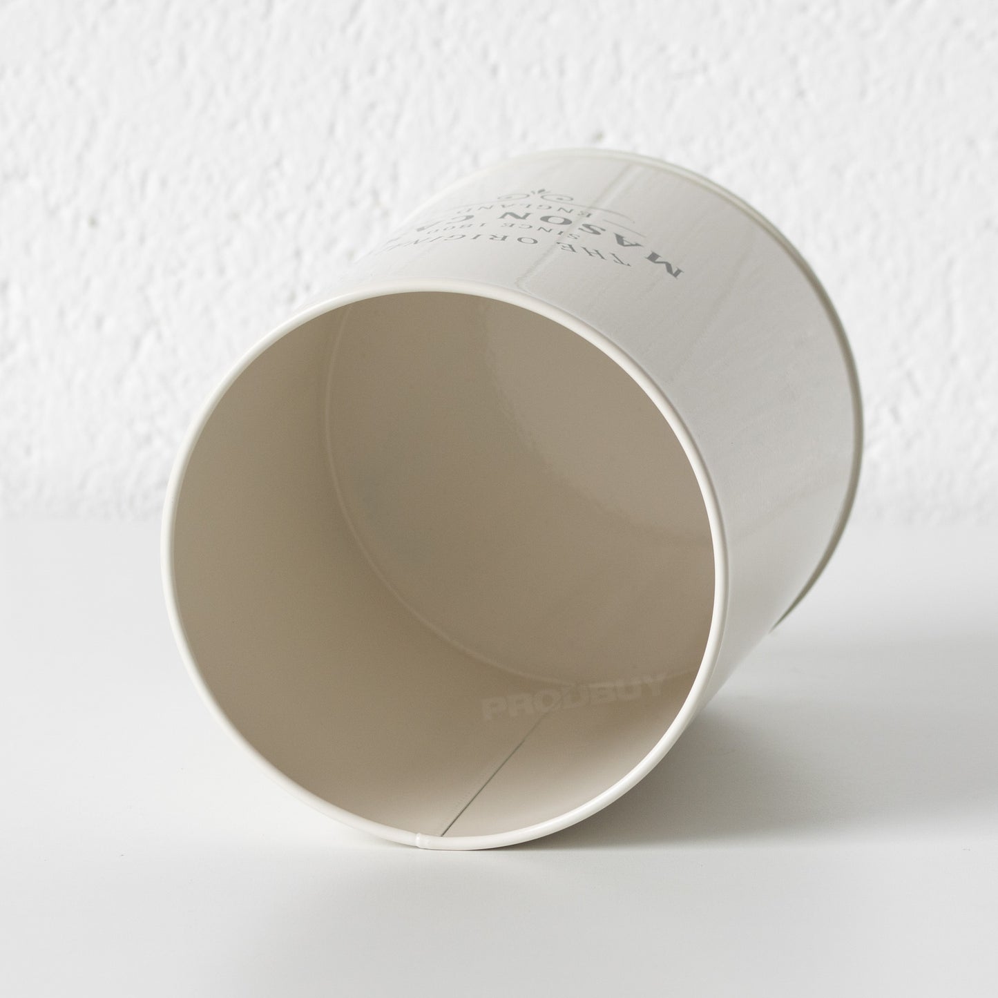 Mason Cash Utensil Pot Retro Cream Large Round Storage Canister