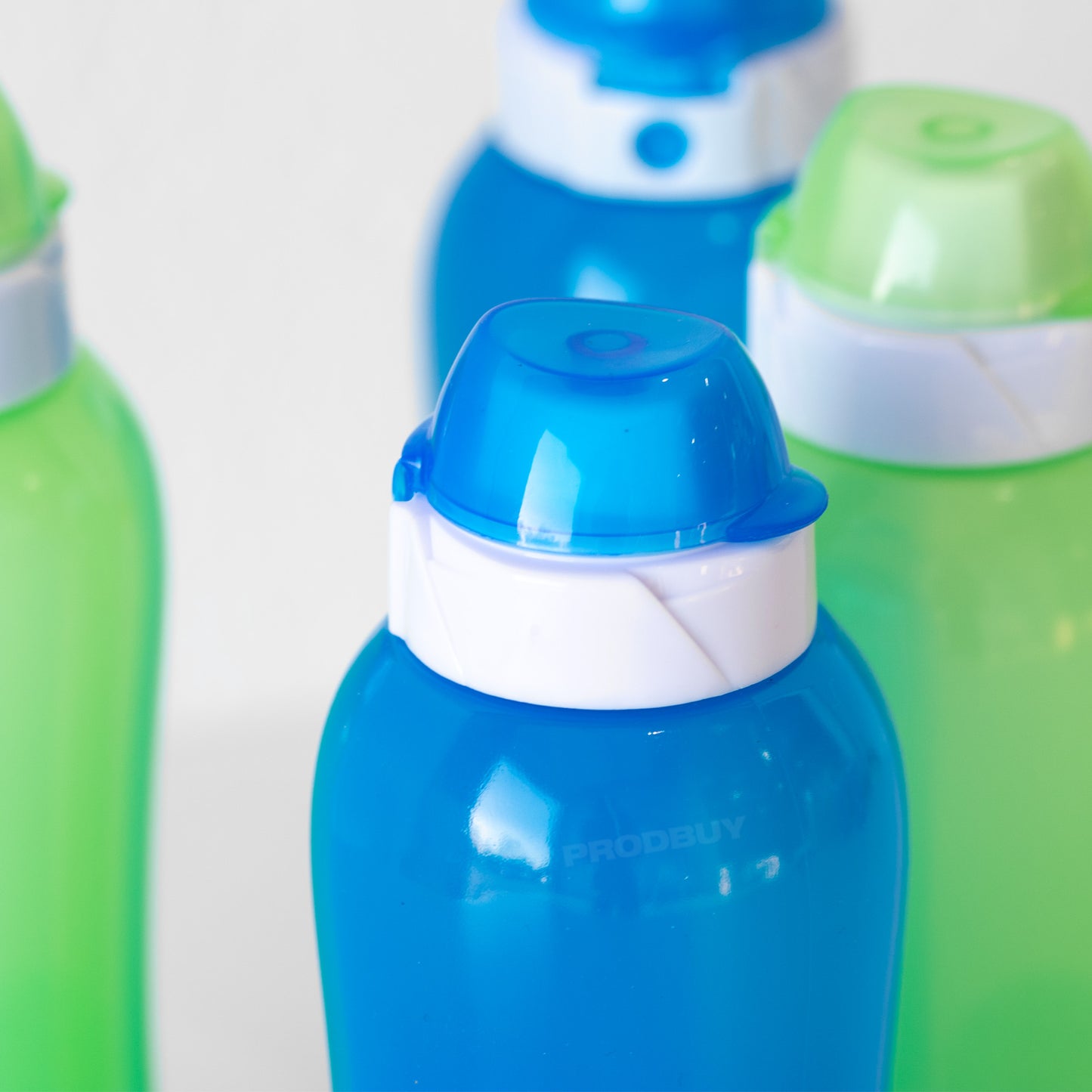 Set of 4 Smash 330ml Water Bottles with Caps
