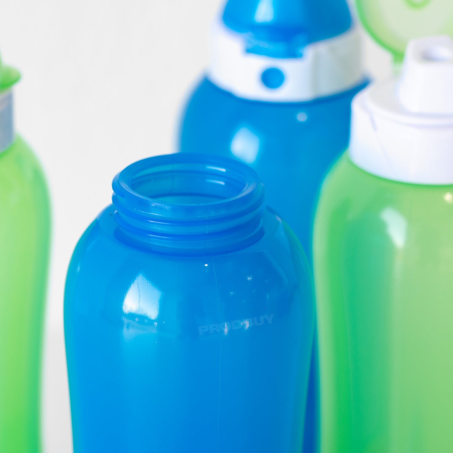Set of 4 Smash 330ml Water Bottles with Caps