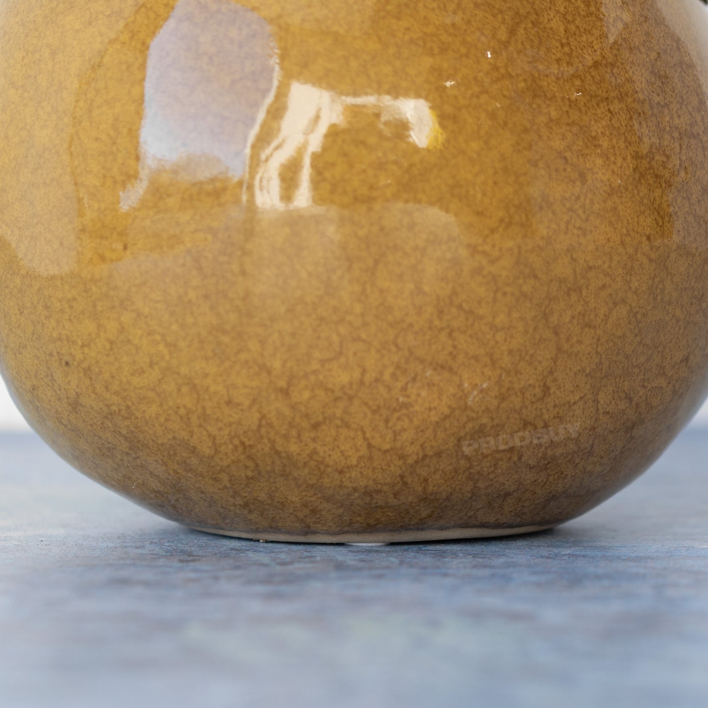 Brown Pear 22cm Ceramic Fruit Ornament