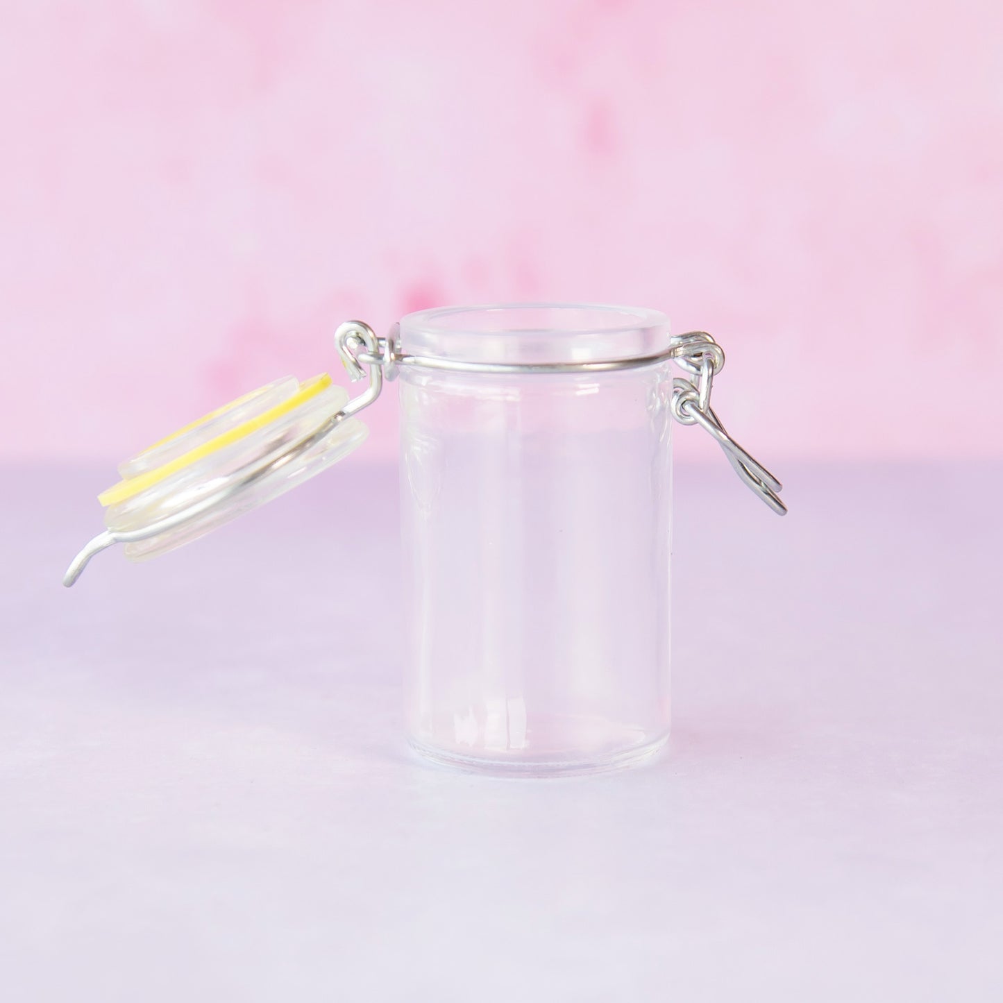 Pack of 12 x 60ml Miniature Glass Storage Jars