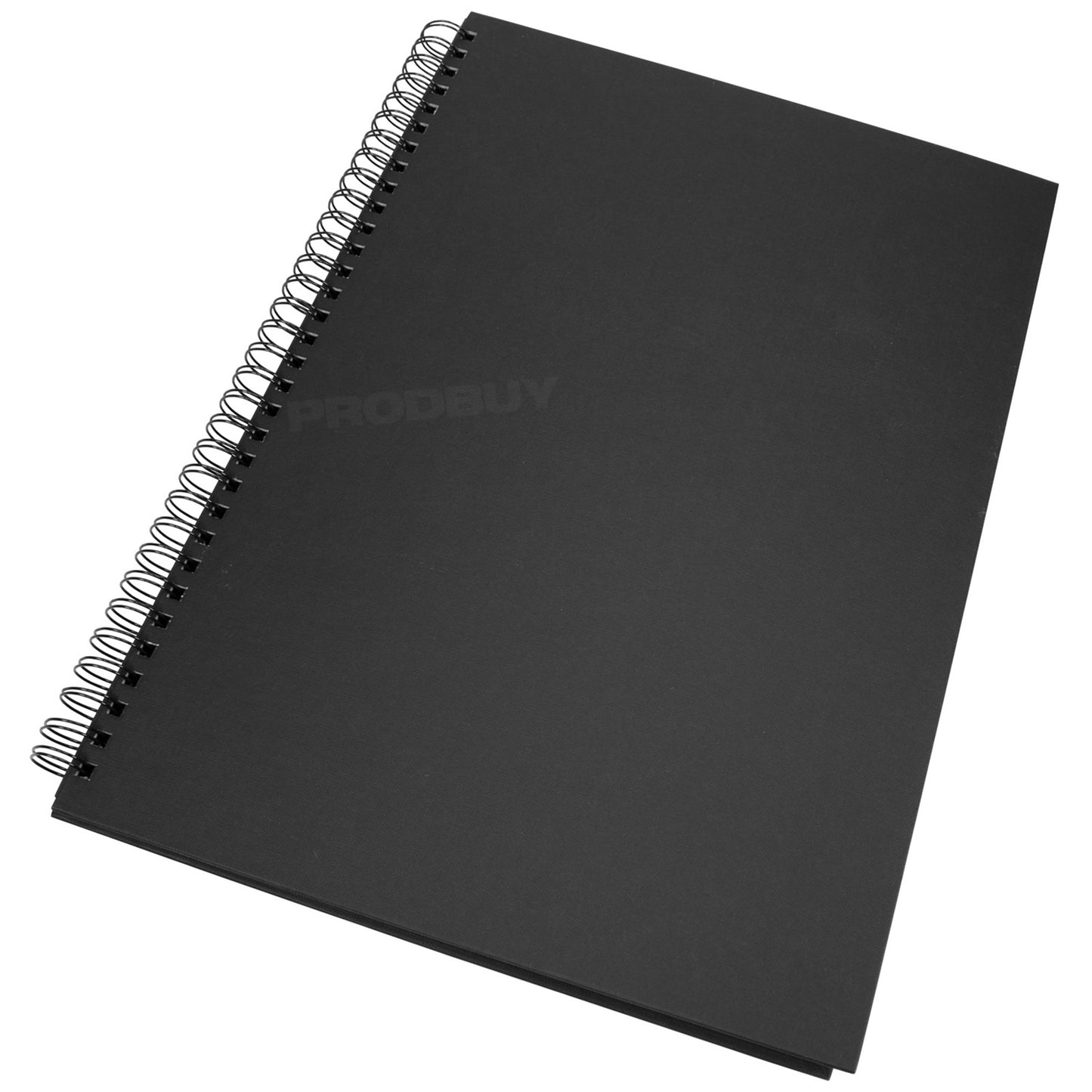 Large A3 Spiral Goldline Black Paper Art Book