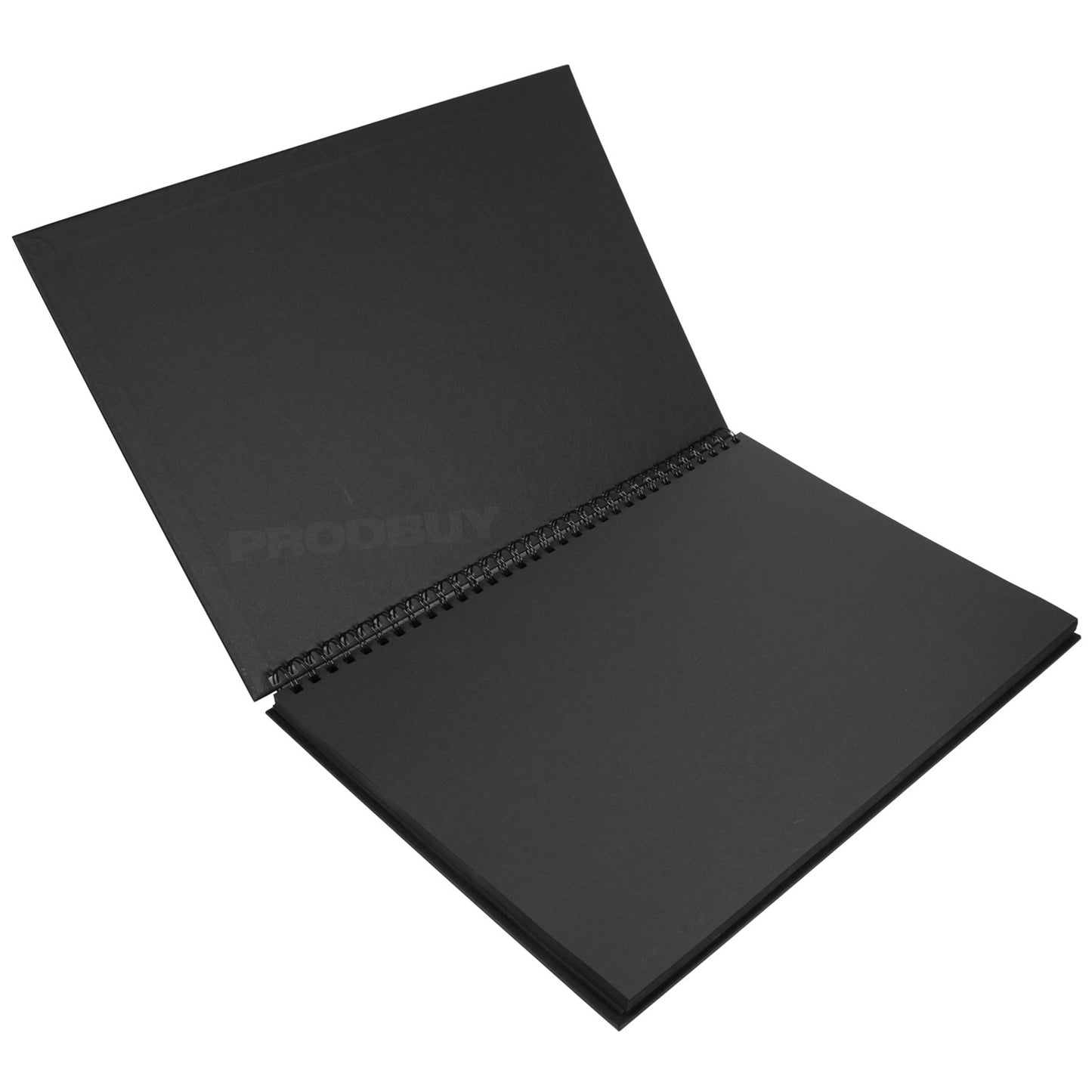 Large A3 Spiral Goldline Black Paper Art Book