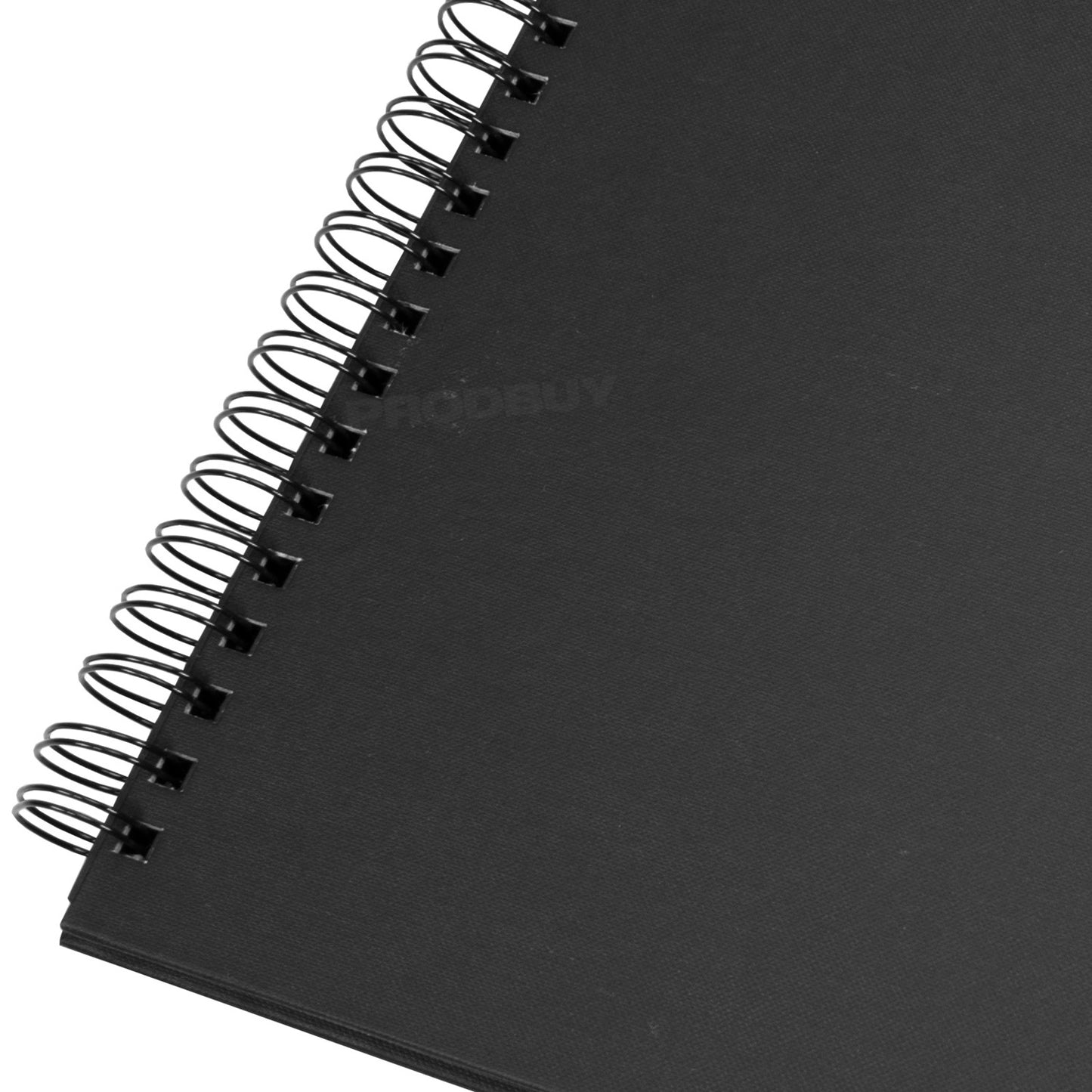 Large A3 Spiral Goldline Black Paper Art Book