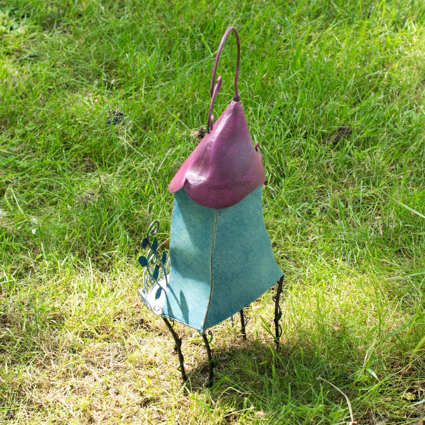 Magic Fairy Garden Tree House Decorative Metal Outdoor Garden Patio Ornament Elf