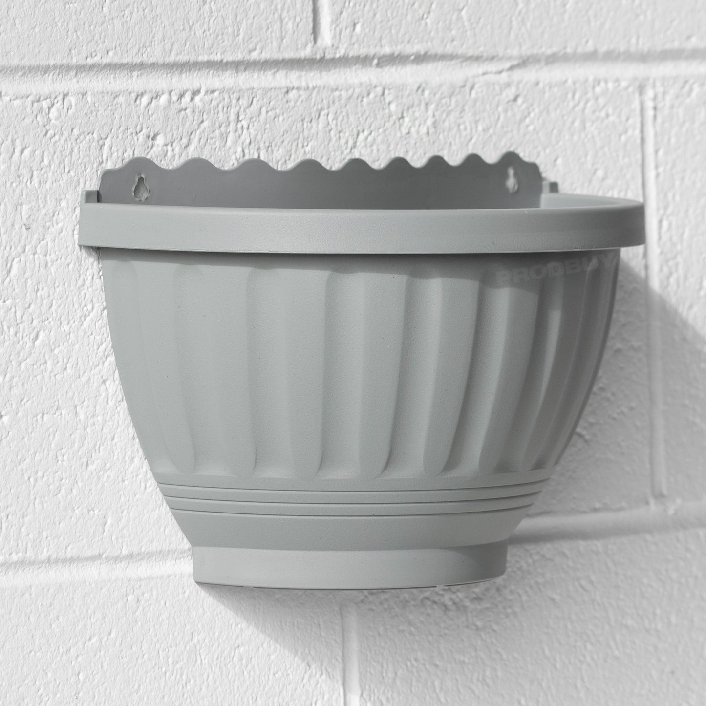 Grey Wall Mounted Etruscan Planter