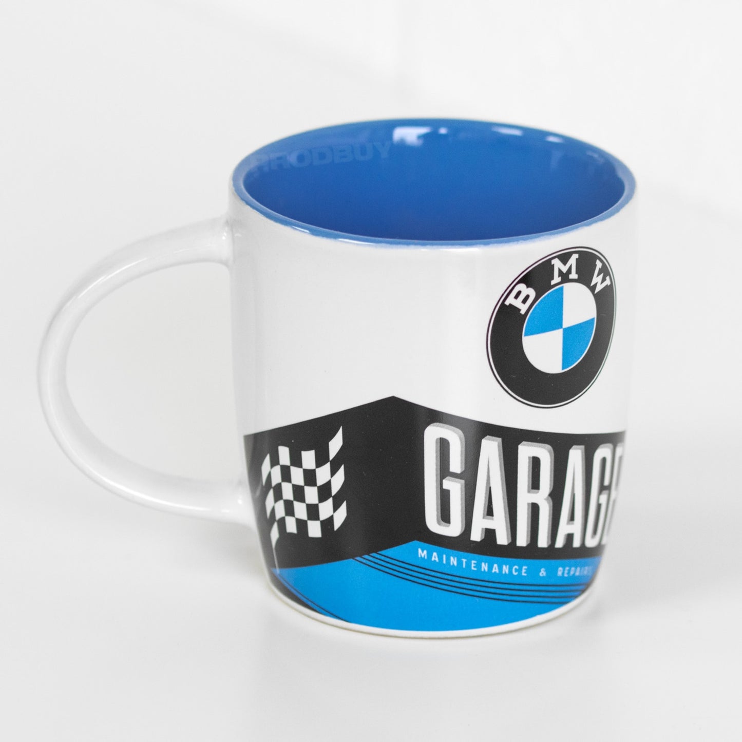 BMW 'Garage' Stoneware 11oz Coffee Mug