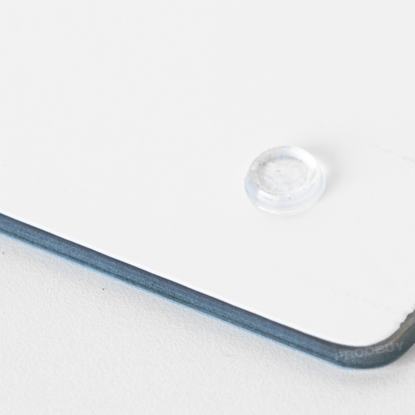 Grey 'Home Heart' 40cm Glass Worktop Saver Board