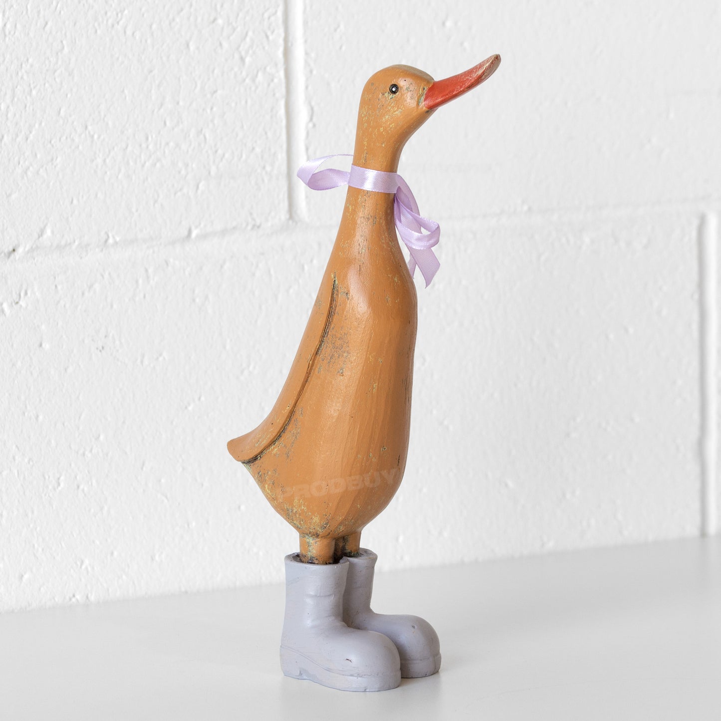 29.5cm Duck in Wellington Boots Ornament Sculpture