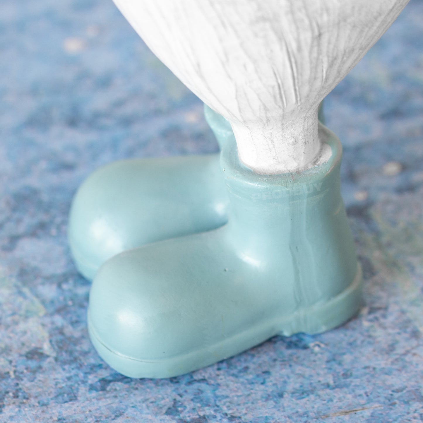 White & Blue 22cm Duck In Boots