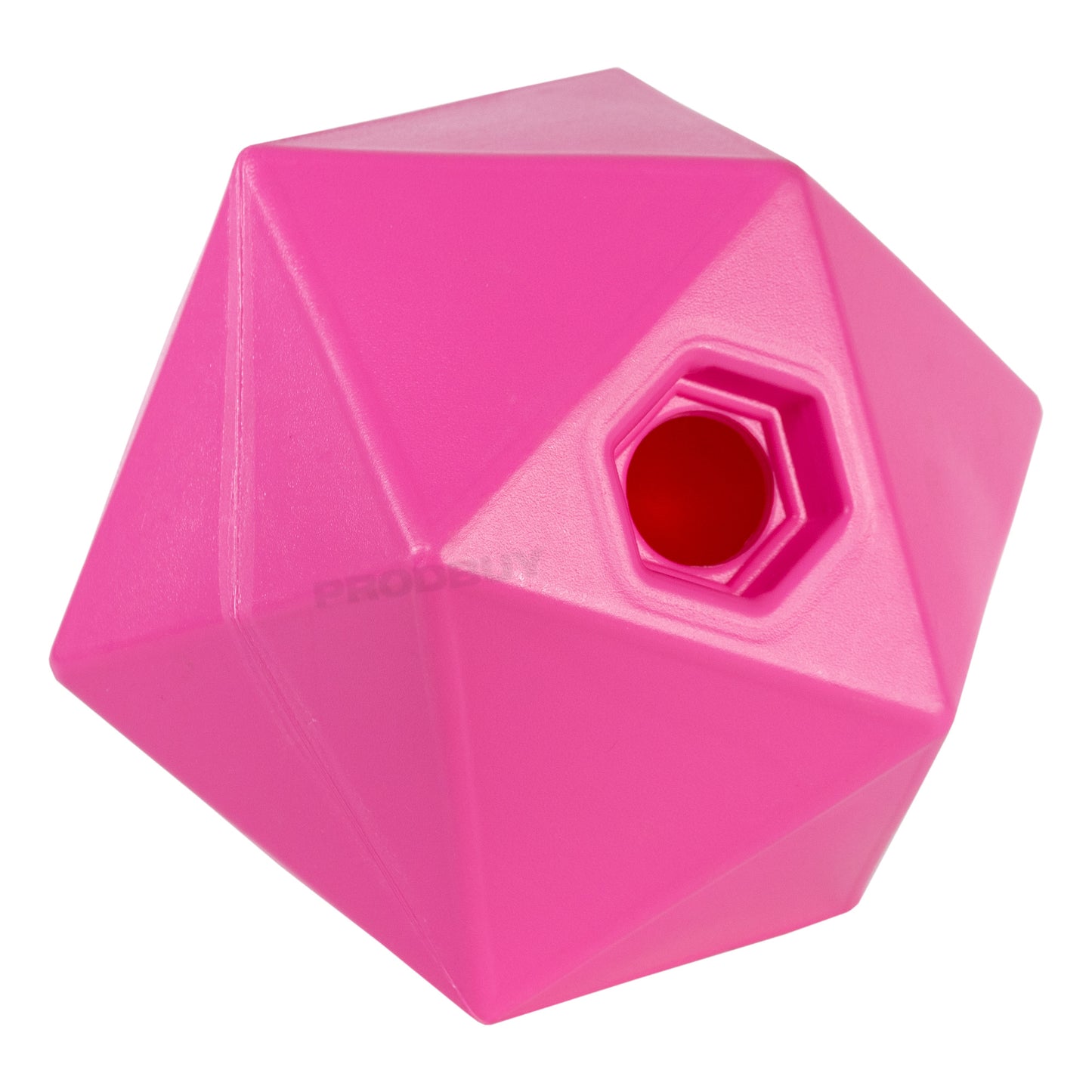Pink Horse Feeder Ball Stable Kick Toy Boredom Breaker Treat Dispenser