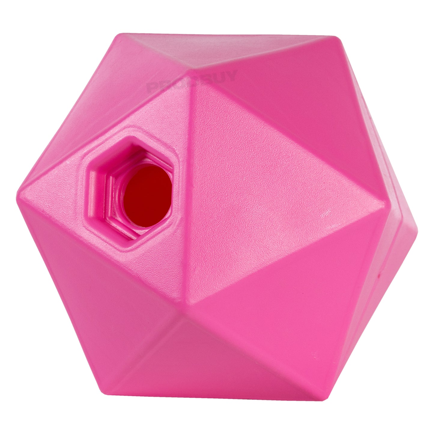 Pink Horse Feeder Ball Stable Kick Toy Boredom Breaker Treat Dispenser