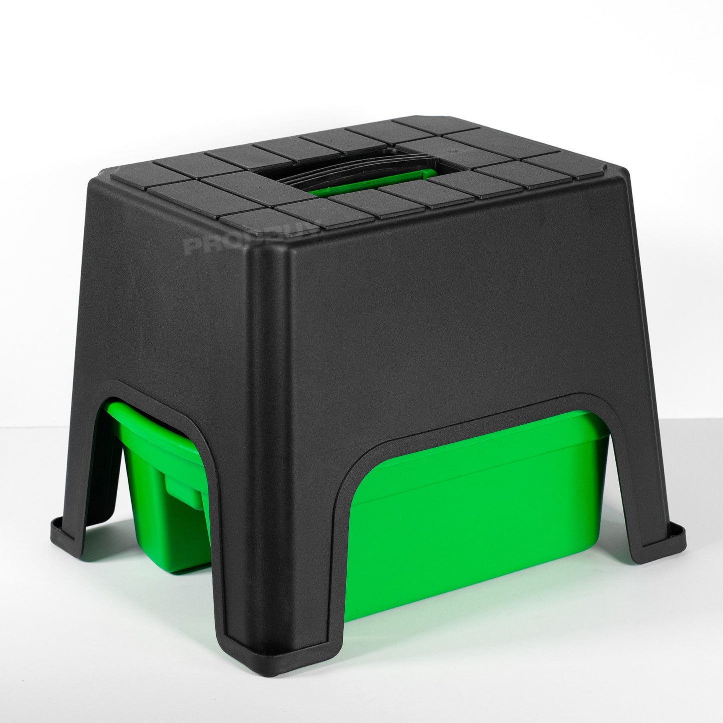 Step Up Stool with 2 Compartment Storage Caddy